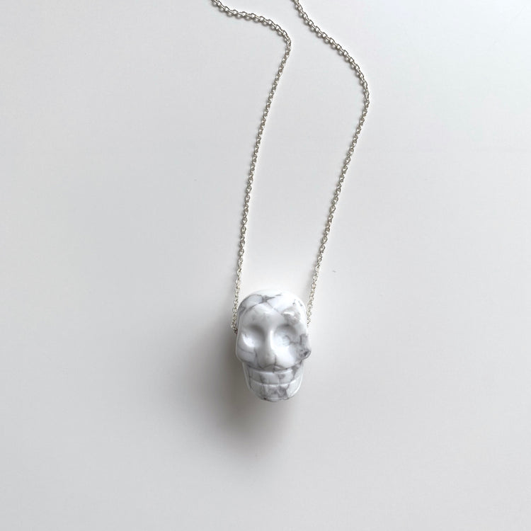 【残り1点】STONE NECKLACE HOWLITE